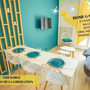 Ganusha Cosy 3 Parking Gratuit Balcon , Grenoble France